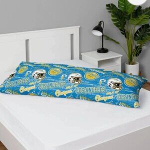 New Los Angeles Chargers FOCO Full Body Pillow 54x20 NFL Licensed Sealed